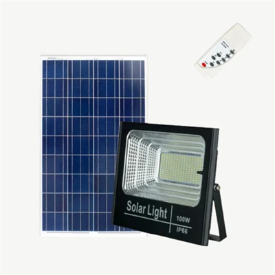 Solar LED flomlys